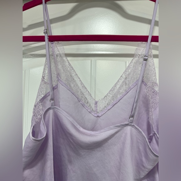 Victoria’s Secret Lace Satin Cami Camisole tank top lingerie Large Sexy Nightie - Picture 2 of 6